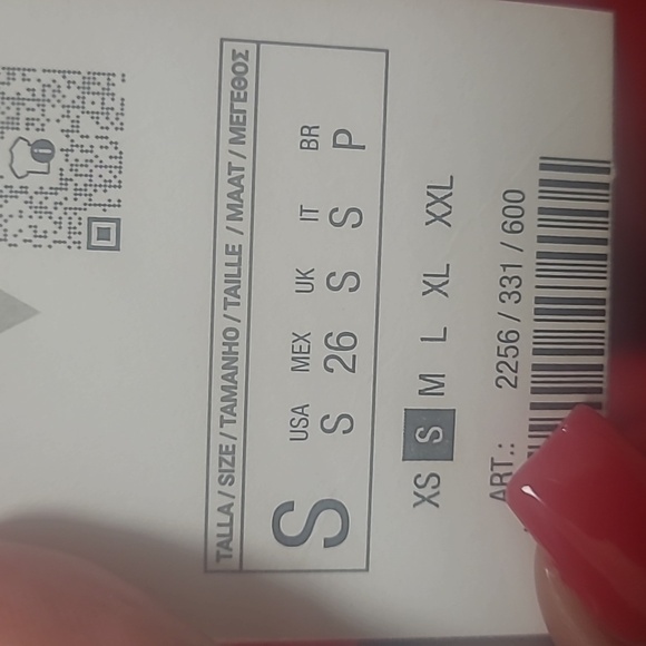 Zara Red Dress Size Small - Picture 5 of 6